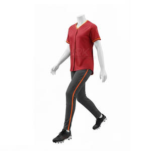 Uniforme de Béisbol con Contraste de Color, el Más Vendido, Fabricación Profesional, Ropa de Equipo, Uniforme de Béisbol para Mujer - Product Image 3