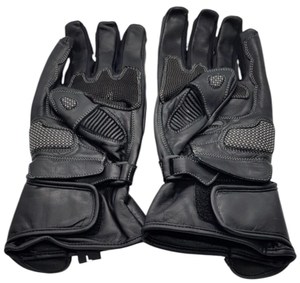 Venta al por mayor negro cuero de vaca guantes de carreras equipo de protección de moto CE aprobado Magnifico comerciantes - Product Image 2