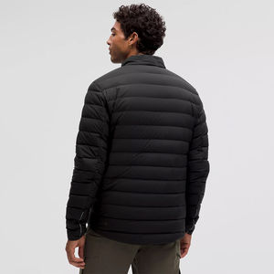 Veste matelassée pour hommes prête à l'hiver, coupe-vent et légère, veste d'hiver matelassée personnalisée, tarif de gros, personnalisation OEM - Product Image 4