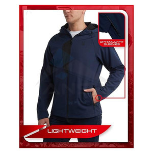 Recién llegados Hombres Softshell Chaquetas al aire libre Mejor calidad Chaquetas de manga larga para montañismo - Product Image 5