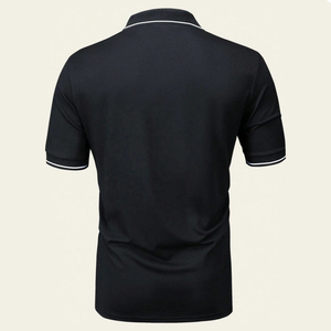 Camiseta Premium para Hombre con Logotipo Personalizado, de Lujo, Informal, Ligera, Tejida, 100% Poliéster, Antibolitas, Corte Holgado, para Verano - Product Image 2