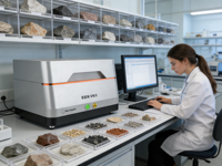 Espectrómetro XRF de Vacío Externo de Sobremesa Aurispec EDX-V61 con Detector SDD, Rango de Energía de 0-50eV, Repetibilidad de +/-1eV, 4096 MCA