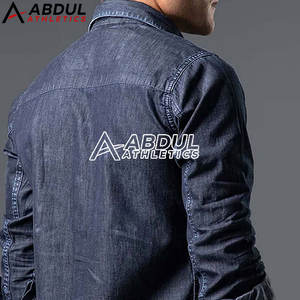Camisa de Mezclilla para Hombre, Corte Ajustado, Fabricación Profesional, Ropa Casual para Uso en Exteriores, con Personalización - Product Image 6