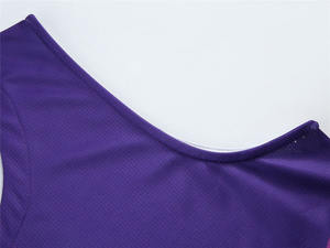 Respirant mode couleur sans manches sport gilet maillots Shorts été unisexe hommes femmes basket-ball uniforme ensemble - Product Image 5