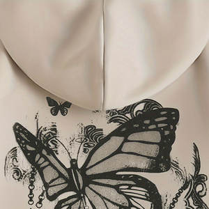 Sweat à capuche imprimé de logo et de design personnalisés pour femmes Street Wear pulls à capuche de différentes couleurs pour femmes - Product Image 5