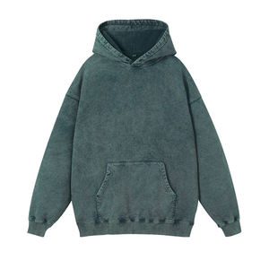 Sweat-shirts d'hiver unisexes pour hommes, personnalisables OEM, grandes tailles, style pull-over, 100% coton molletonné, logo personnalisé, vente en gros - Product Image 3
