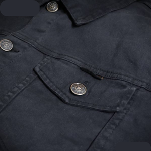 Nouvelle Veste Teddy Homme Hiver 100% Coton Style Décontracté Noir Uni Respirante Séchage Rapide Écologique Motif Gaufré Grand Format - Product Image 6