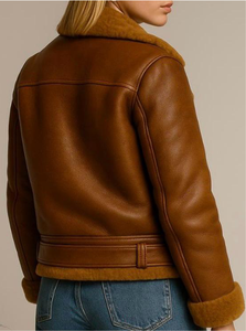 Chaqueta de Cuero para Hombre, Invierno, Cuello Alto Personalizado, Logotipo Frontal, Transpirable, Secado Rápido, Estilo Casual, para Exteriores - Product Image 5