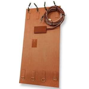 แผ่นทำความร้อนยางซิลิโคนพร้อมส่วนประกอบ PLC สำหรับใช้งานในอุตสาหกรรม - Product Image 2