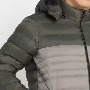 2025 nouveau Style vêtements d'hiver bulle veste Offre Spéciale respirant hommes bulle hiver veste fabriquée au Pakistan - Product Image 5