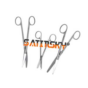 Tijeras de Separación con Mango Giratorio de Acero Inoxidable, Curvas y Rectas, Instrumento Oftálmico de Primera Calidad, Manual, Certificado CE - Product Image 5