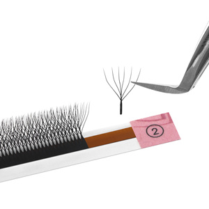 Natural Looking Technological Fibers w Eyelash Extensions Wispy Premade <b>Lash</b> Fans Volume Effect Wholesale <b>Lash</b> Supplies OEM ODM - Product Image 2