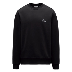 Sweat-shirts en coton 100% à col rond, nouvelle conception OEM, couleur unie, logo personnalisé, sweat-shirt pour homme - Product Image 6