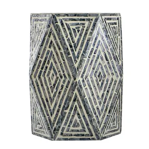 Best Choice Mother of Pearl Side <b>Table</b> OEM Design Customize Handmade Decor Home Furniture From Vietnam Factory Directly - Product Image 2