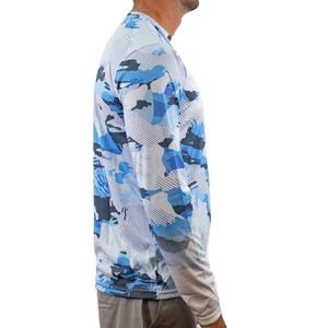 Nouveau T-shirt de pêche pour homme personnalisable, best-seller, impression numérique, imperméable, fermeture à boutons, respirant, confortable, UPF 50, très demandé - Product Image 2