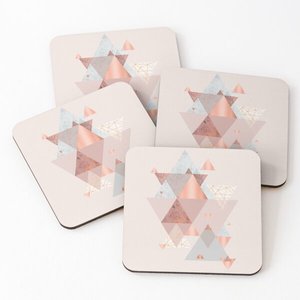 SCI fabricant et exportateur vaisselle sous-verres tampons en bois imprimé nouvellement arrivé sous-verre de thé en bois personnalisé chez Star Crafts India - Product Image 4
