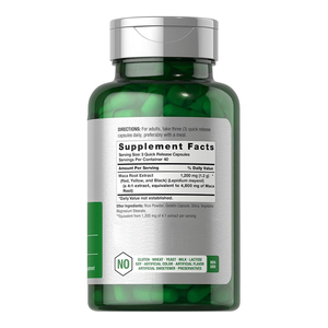 Cápsulas de <span class=keywords><strong>Maca</strong></span> Orgánica <span class=keywords><strong>Peruana</strong></span> Pura, Energía, Resistencia, Apoyo Inmunológico para Hombres, a Granel, OEM, 24 Meses de Vida Útil, No Apto para Mujeres Embarazadas - Product Image 2
