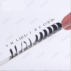 Extensions de cils individuels en fibres synthétiques PBT coréennes de haute qualité, plateaux de 16 rangées, bande complète classique, vente en gros OEM - Product Image 6