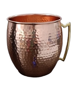 แก้วเบียร์ทองแดง,แก้วกาแฟทองแดงลาย Moscow Mule ดีไซน์ยอดเยี่ยมและบริสุทธิ์100% - Product Image 1