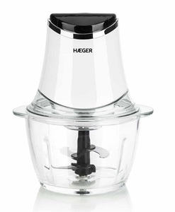 Tritatutto Elettrico in Vetro 300W 1.2 L. (Haeger CH-30W.007A) - Product Image 1