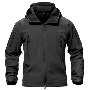 Venta caliente Ropa de hombre Diseño de moda de invierno Impermeable Transpirable Secado rápido Hombres Chaquetas Softshell para ropa casual - Product Image 2