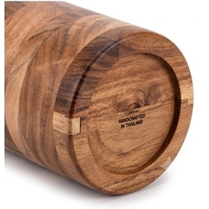 La caja de galletas de madera hecha a mano es un elegante contenedor de almacenamiento diseñado para galletas, dulces, frutas secas y bocadillos. - Product Image 6