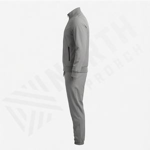 Conjunto Deportivo Informal de Invierno para Hombre con Capucha, Corte Moderno, Estilo Actualizado, para Gimnasio, Fitness, Running - Product Image 3