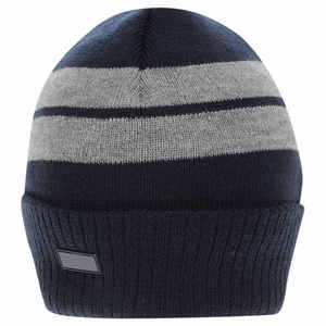 Custom Logo Ribbed Merino <b>Wool</b> <b>Beanie</b> Cap Luxury Warm Solid Color Knit Cuff Style Winter Wear Wholesale Supply - Product Image 2