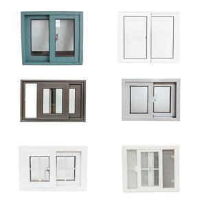 Nhà máy mới bảo mật cao Kích thước nhỏ cửa sổ trượt PVC ngang đôi kính cửa sổ tầng hầm cửa sổ PVC - Product Image 2