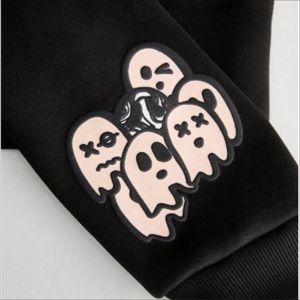 Ensemble de survêtement évasé inspiré du streetwear pour hommes, jogging baggy lourd, sweat à capuche surdimensionné, vêtements de détente imprimés - Product Image 5