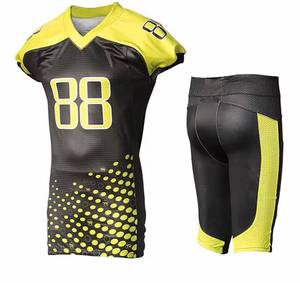 ชุดอเมริกันฟุตบอลสำหรับผู้ชายชุดอเมริกันฟุตบอลแบบแห้งเร็วระบายอากาศได้ดีดีไซน์ดีที่สุดงานตามสั่ง - Product Image 5