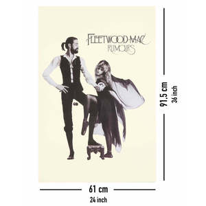 Modern Style for Fleetwood Mac LP Cover <b>Poster</b> Rumors Paper Wall Decor - Product Image 4