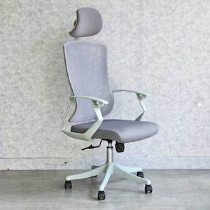 Silla de Oficina Ergonómica Giratoria GAK854, Diseño Minimalista, Altura Ajustable, Respaldo de Malla, Base de Plástico y Reposacabezas - Product Image 2