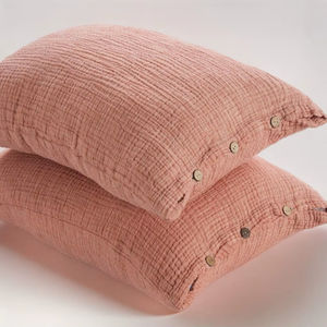 ปลอกหมอนมัสลินออร์แกนิค 4 ชั้น (50x70 ซม.) - นุ่มพิเศษ - Product Image 1