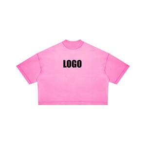 เสื้อทีเชิ้ตผู้ชายผ้าคอตตอนโอเวอร์ไซส์ผ้าคอตตอนโอเวอร์ไซส์ผ้า100% แนวสตรีทแวร์แนวสตรีทแวร์ผ้าคอตตอนโอเวอร์ไซส์ - Product Image 5