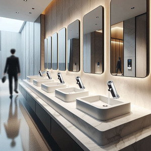UPC Taiwan-Made Eco-Friendly Automatic Hot and Cold Water Basin Mixer <b>Bathroom</b> Faucet <b>Accessory</b> - Product Image 6