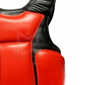 Protector de Pecho de Cuero de Primera Calidad, Ligero, Cómodo, Ecológico, Transpirable, Ropa de Entrenamiento, Seguridad Deportiva para Adultos - Product Image 6