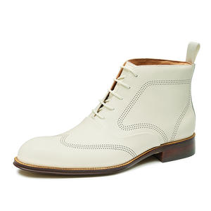 Chaussures de ville en cuir de porc de haute qualité avec revêtement imperméable et semelle intérieure souple pour hommes - Product Image 1