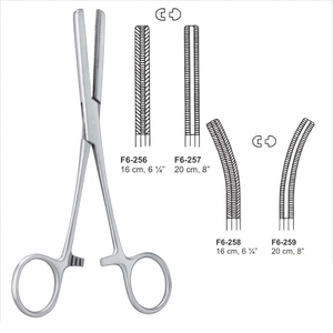 Zelmi Professional Homeostatic Forceps <b>Surgical</b> Tendon Seizing Forceps 6" Made Stainless Steel Medical Forceps Wholesale Rate - Product Image 2