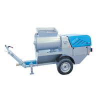 Pompa Mixer Beton Seluler Mortel Meister FCP10 Garansi 1 Tahun Bekas Pakai untuk Konstruksi 20m Mesin Busa Beton AAC Ringan
