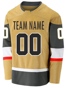 2025 maillot de hockey réversible personnalisé nouveau design uniforme d'équipe de sublimation OEM ODM vente en gros de vêtements vêtements de hockey sur glace - Product Image 5