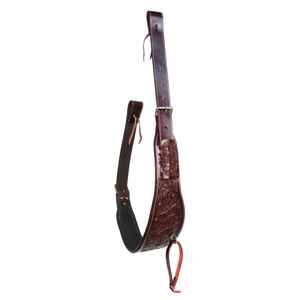Equipo de caballos de lujo Calidad Caballo Western Tooled cuero marrón Circunferencia Flanco Sillín Cinch Billets Circunferencia al mejor precio - Product Image 3