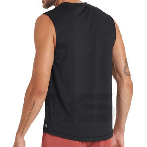 Haute qualité 100% coton Gym débardeur pour hommes personnalisé fabricant conception vierge respirant grande taille Fitness musculation - Product Image 4