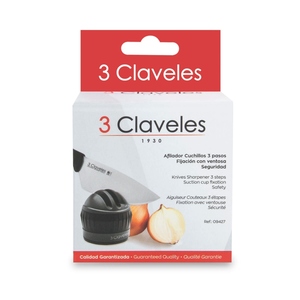 Affilacoltelli a 3 fasi con ventosa (3 Claveles 09427) - Product Image 5
