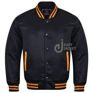Chaqueta de cuero Varsity para hombre, nuevo diseño, estilo 2025, fabricante de ropa personalizada, chaquetas para hombre - Product Image 1
