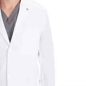 เสื้อกาวน์แพทย์สำหรับโรงพยาบาล ขายส่ง ชุดยูนิฟอร์มแพทย์ชายหญิง เสื้อกาวน์แพทย์ชาย บริการ OEM เสื้อกาวน์สำหรับห้องปฏิบัติการ - Product Image 4