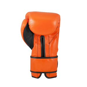 Cuir véritable métallisé ou cuir synthétique lacé Gants de boxe de haute qualité - Product Image 3
