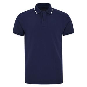 Tricot de haute qualité pour chemises, vente en gros, design personnalisé, 100% coton, respirant, séchage rapide, couleur bleue pour hommes, été - Product Image 1