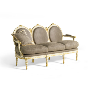 Comodidad y estilo El sofá gris clásico Mango sólido Caoba Sala de estar y muebles de apartamento 0611303 - Product Image 2