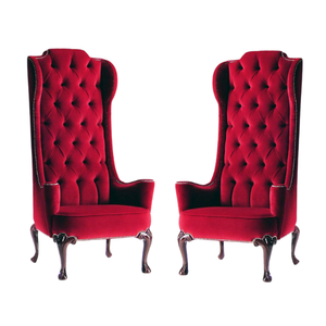 Mobilier moderne de luxe pour la maison Chaise du roi Canapé avec dossier haut Coussin en tissu pour le salon et l'hôtel - Product Image 5